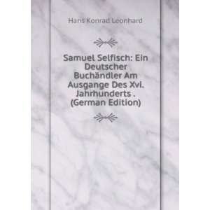   . (German Edition) (9785876822666) Hans Konrad Leonhard Books