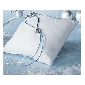   Ring Bearer Pillow   Winter Wonder Ring Bearer Pillow: Home & Kitchen