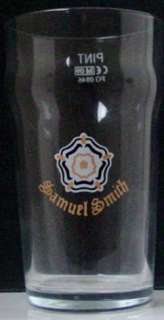 SAMUEL SMITH Nonik BEER GLASSES/ Pair   Collectible  