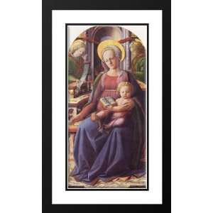  Lippi, Filippino 24x40 Framed and Double Matted Madonna 