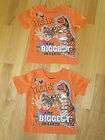 Twin boys GO DIEGO GO Baby Jaguar tiger orange tops shirts NWT 2T