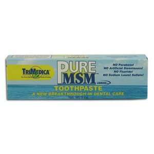  TriMedica MSM Toothpaste   1 tube (Pack of 2) Health 
