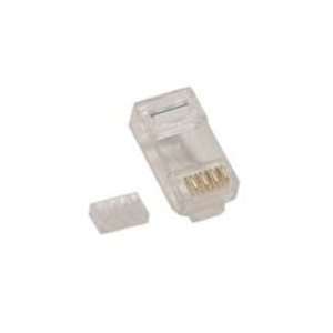  100PK CAT6 RJ45 MODULAR PLUGS Electronics