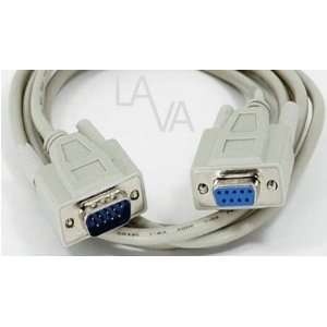  6 Foot DB9 9 Pin Serial Port Null Modem Cable Male 