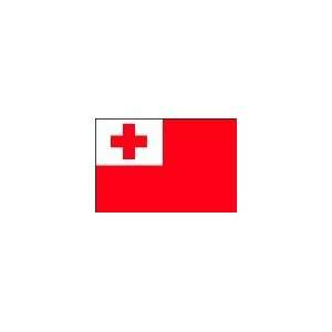 2 ft. x 5 Ft. Tonga Flag Indoor Parade Patio, Lawn 