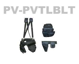 Service Tech Tool Belt(Drill Hammer Holder) Suspender  
