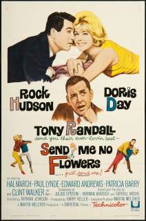 Send Me No Flowers 1964 Original U.S. One Sheet Movie Poster  