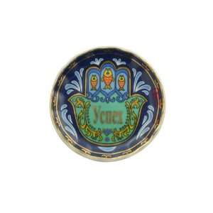  6 cm ceramic magnet with Hamsa