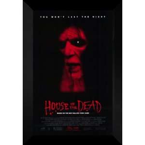  House of the Dead 27x40 FRAMED Movie Poster   Style A 