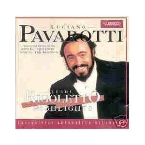  Lucian Pavarotti Verdi Rigoletto Highlights 1990 Cd 