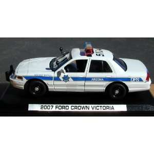    Motormax 1/24 2007 Ford Arizona DPS Police Car: Toys & Games