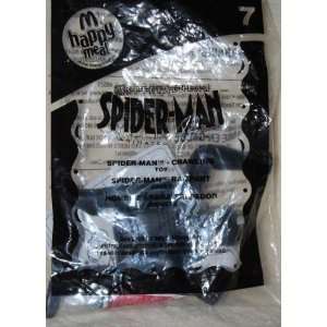   Spider man Animated Series Black Spider Man Crawling Toy #7 2009 Toys