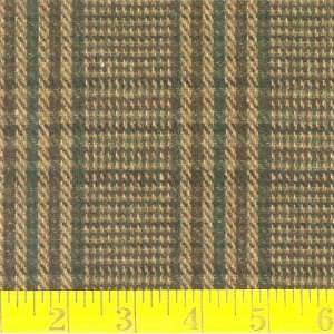  58 Wide Wool Blend Country Plaid Fabric By The Yard 