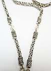 necklace 925 sterling silver bali chain mens