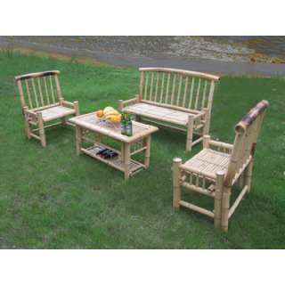 pc Bamboo Furniture Set  