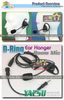 package contain 1 x e5 d ring ear hanger boom mic 1 x 44 y7 plug