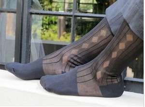   Choice Business Middle Men Sheer Designed Dress Socks TNT Padded Sole