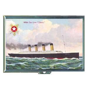 Titanic White Star Line GREAT ID Holder Cigarette Case or Wallet: Made 