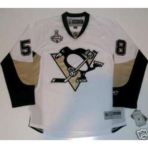   Pittsburgh Penguins 09 Cup Jersey Real Rbk   Small: Sports & Outdoors