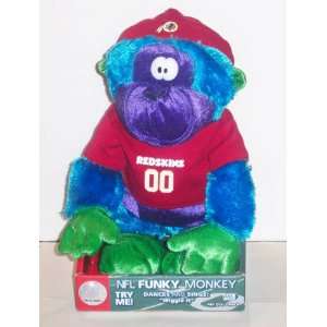  NFL Redskins Funky Monkey Toys & Games