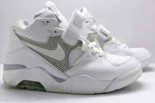   Air Force 180 Sz 10.5 White Neutral Grey Max Barkley Retro 310095 111