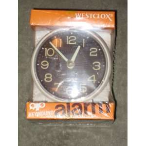   Westclox Keywound 36 Hour Alarm Clock   Made In USA