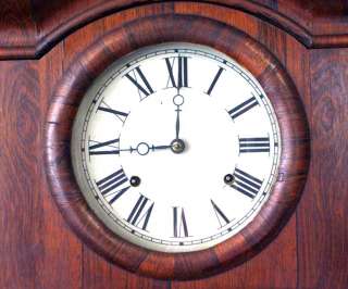 This Close Up Of The Time Dial, Shows You The Excellent Walnut Veneer 