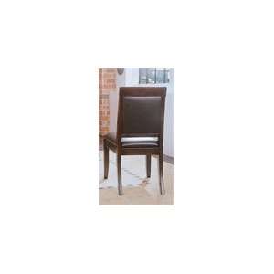  American Drew Tribecca Leather Side Chair   Set of 2: Home 