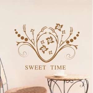  Decoration wall sticker wall mural decor sweet time $18.68 