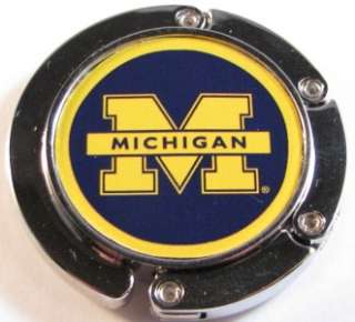 Michigan Wolverines Purse Hanger caddy hook handbag UM  