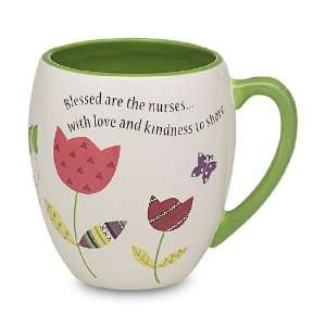 Blessed Are Nurses Mug By Pavilion Gifts Groovy Garden  