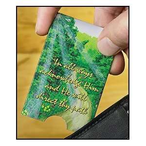  Key Holder for Wallet with Bible Verse: Office Products