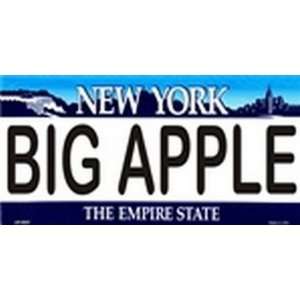 Big Apple Background License Plates   Blues Plate Tag Tags auto 