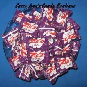 Zotz Fizzy Candy Grape Flavored 2lb 170 Pieces  Grocery 
