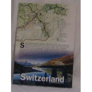   Switzerland, National Geographic Map of 2009: Everything Else