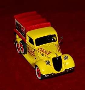   MINT DIE CAST REPLICA 1:24 COCA COLA DELIVERY TRUCK FORD PICK UP 1935