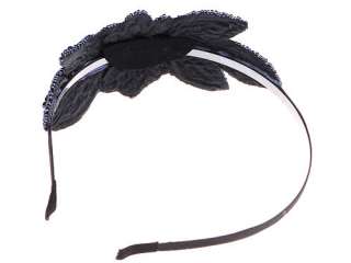   Tropical Flower Crystal Handmade Beaded Jewel Hair Piece Headband