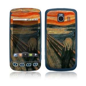 The Scream Design Protective Skin Decal Sticker for LG Optimus S LS670 