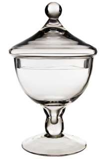 Brand New Clear Glass Apothecary Jar. Great for Candy Buffet
