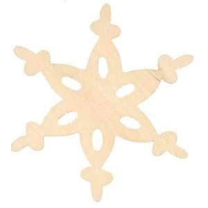  Darice 9171 85 Unfinished Wood Lace Snowflake Cutouts 