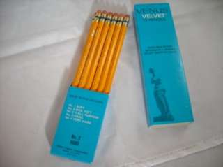Vintage Venus Velvet Pencils No 3 Hard Dozen Faber  