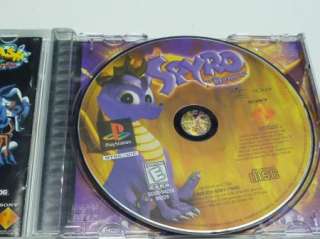 Spyro The Dragon Playstation PS1 Game Complete Black Label 