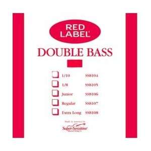   Label 1/4 Size Double Bass Strings (1/4 E String) Musical Instruments