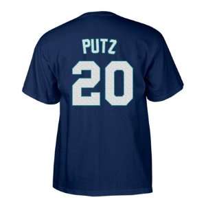  Youth Jj Putz Seattle Mariners Player Tee: Sports 