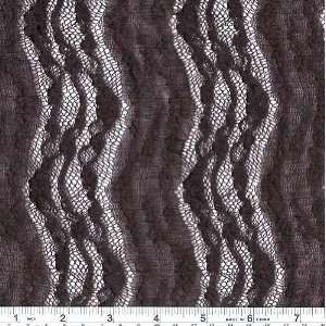  56 Wide Lace Merletto Black Fabric By The Yard: Arts 