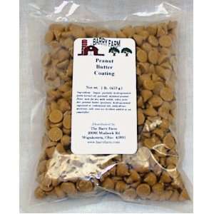 Peanut Butter Coating Drops, 1 lb.  Grocery & Gourmet Food