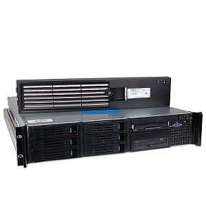  Intel SR2300 Dual Xeon 2.4GHz 1GB 36GBx6 CD/FDD 2U Server 