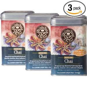 The Coffee Bean & Tea Leaf Chai Blend Black Tea, Spicy Cardamom Clove 