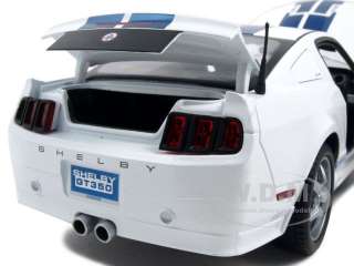2011 FORD SHELBY MUSTANG GT350 GT 350 WHITE 1:18 SHELBY COLLECTIBLES 