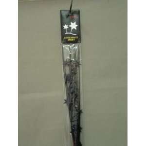  Party Deco 06507 H 21 in. Black Stars Spray Bagged   Pack 